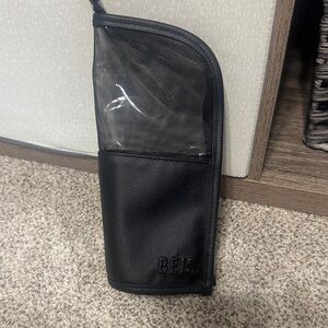 BEIS Black Clear-Top Toiletry Pouch